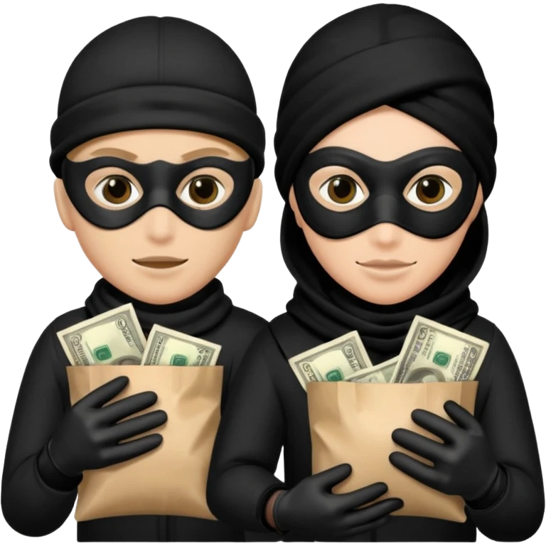 two robbers emoji