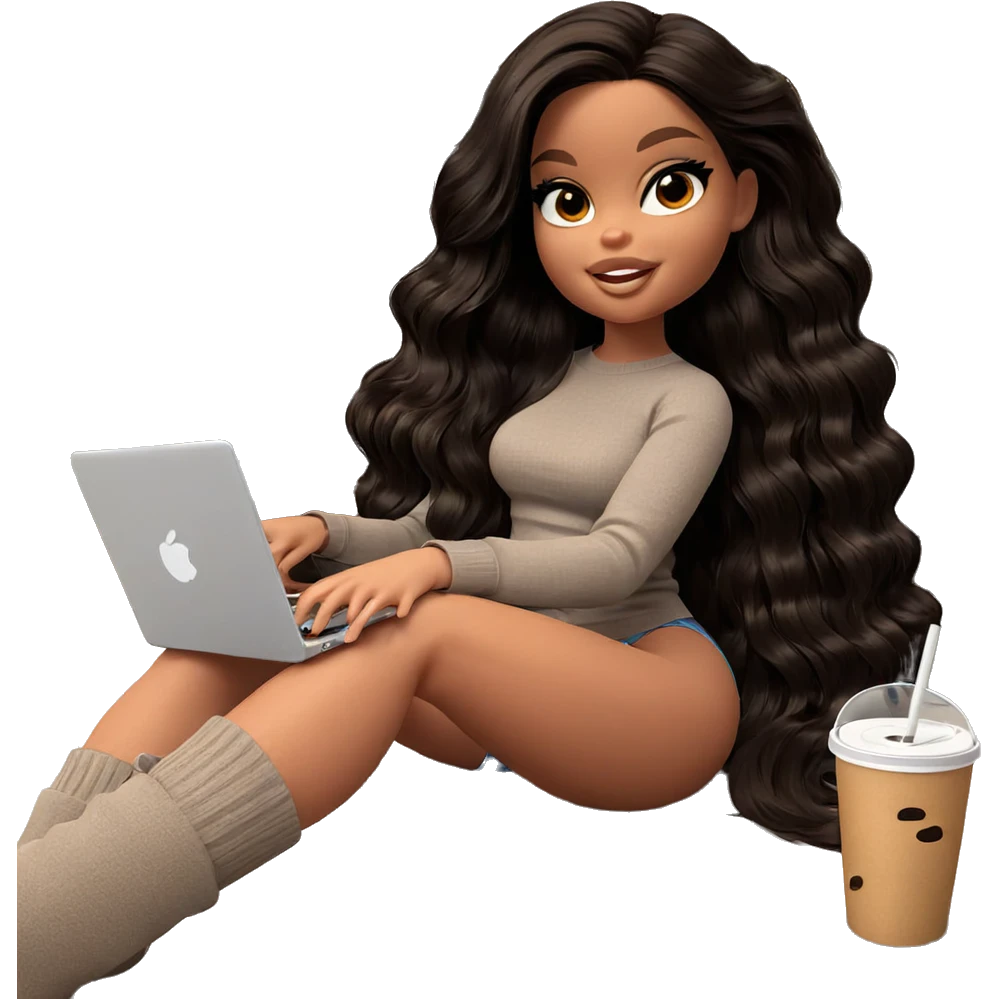 cozy indoor girl moment emoji