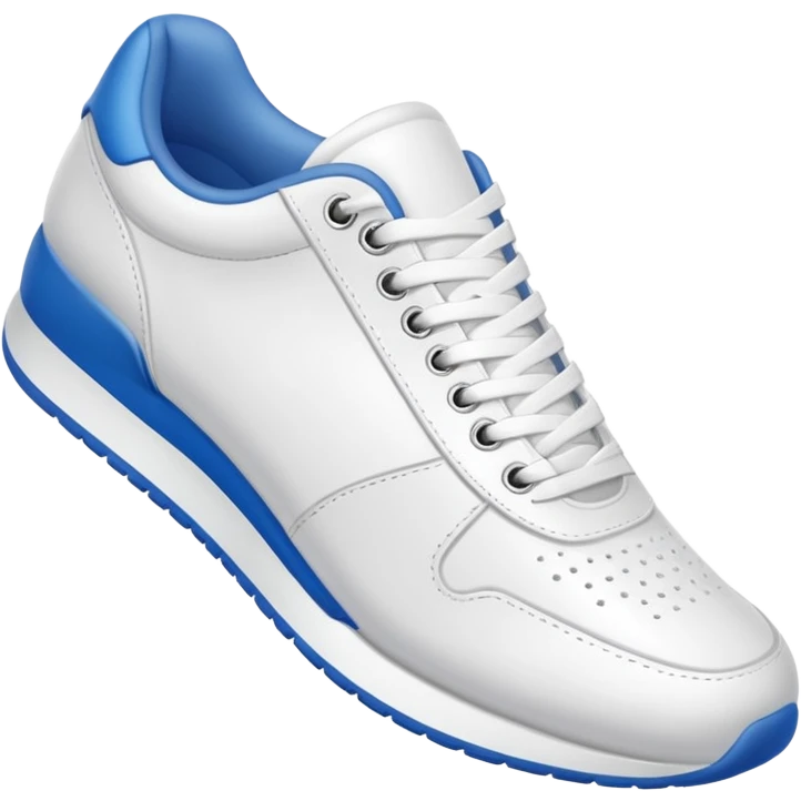 an ios genmoji for white sneakers (NO LOGO) emoji