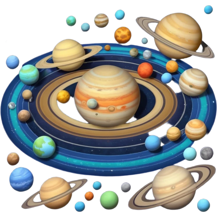 Solar system emoji