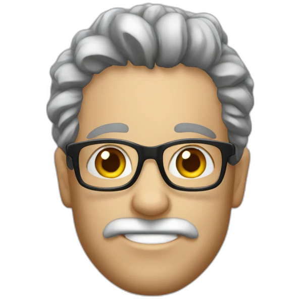 Avvocato con capelli neri emoji