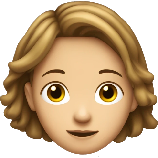 Girls head on boy’s shoulder emoji