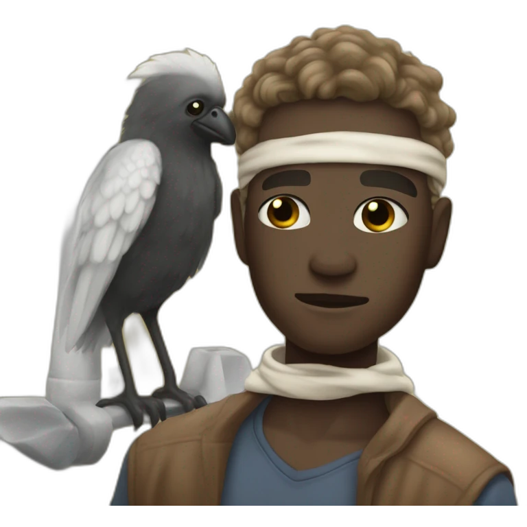 boy with dark skin emoji