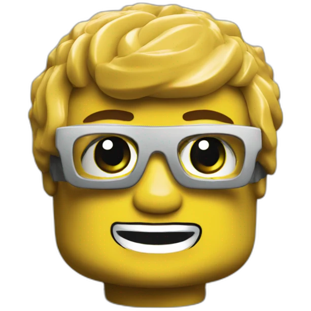 Lego figure emoji