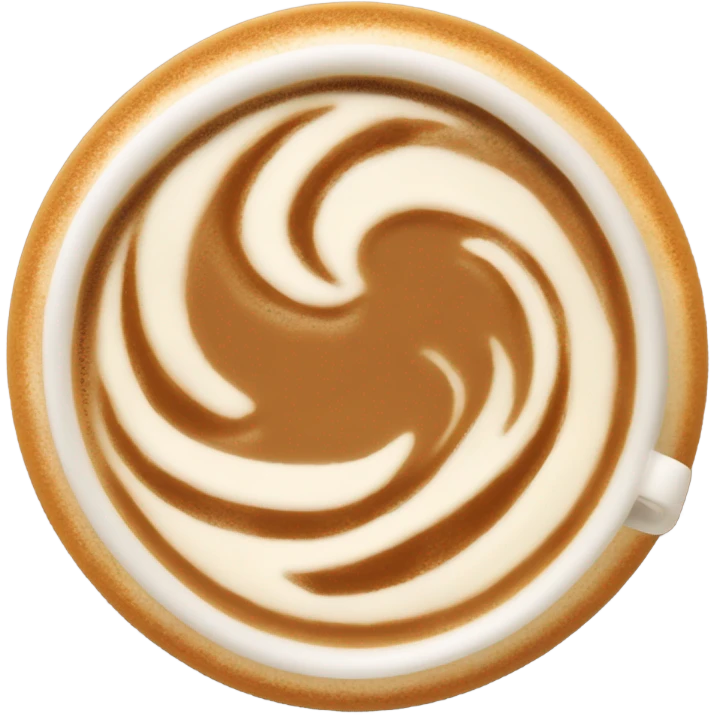 Coffe latte emoji