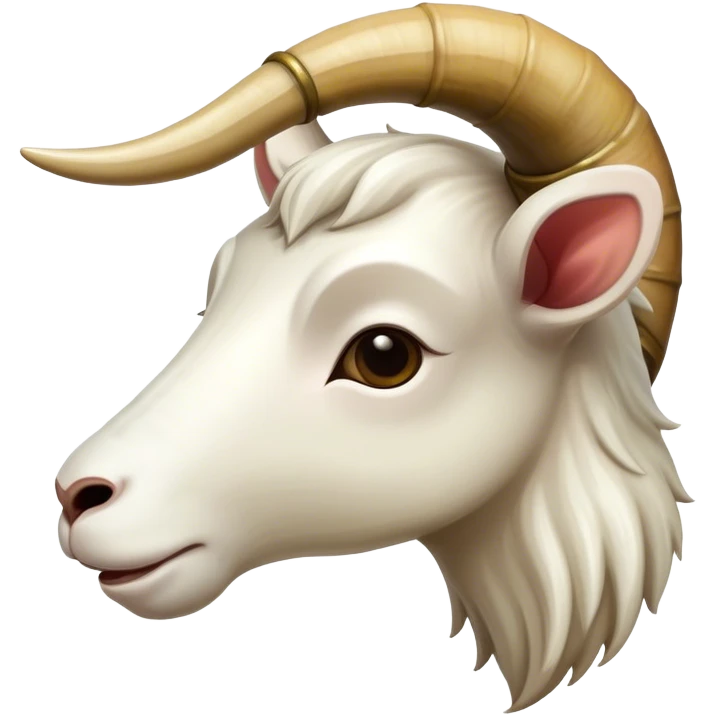 Horn that came from a goat horn emoji