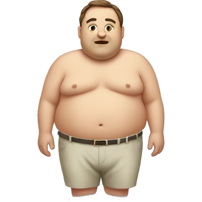 A little fat man  emoji