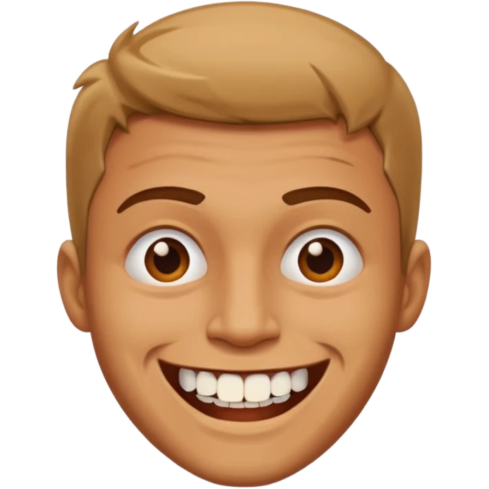 man with broken teetgh \ emoji