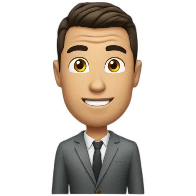 Cristiano ronaldo talking yes emoji