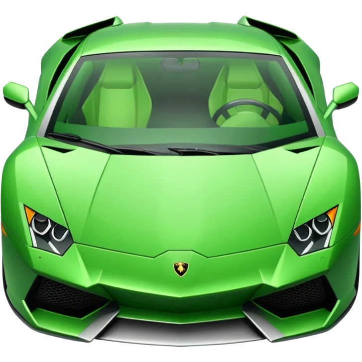 green lamborghini scion emoji