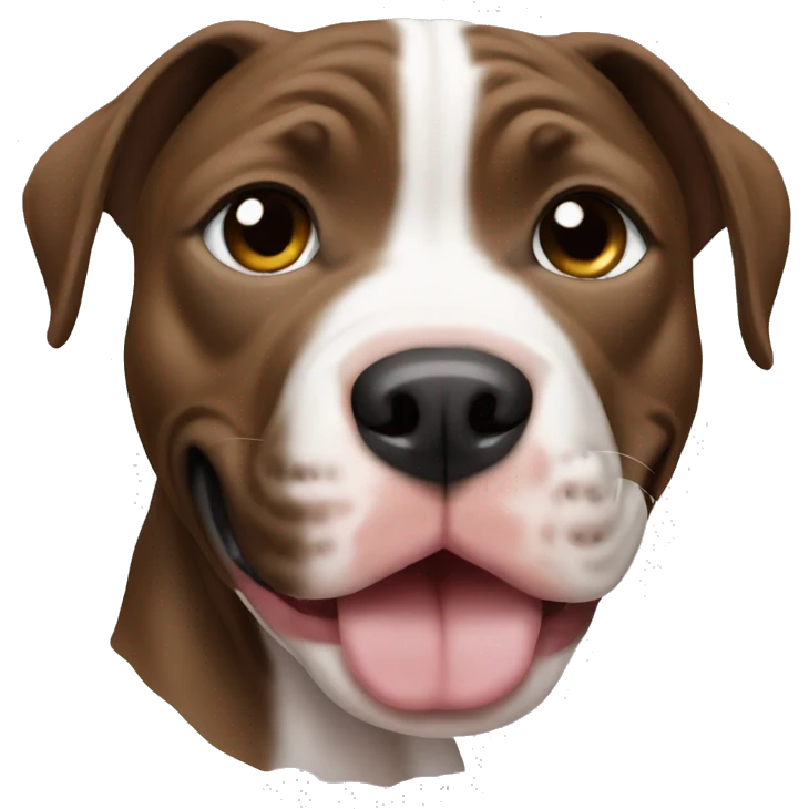 Pitbull puppy emoji