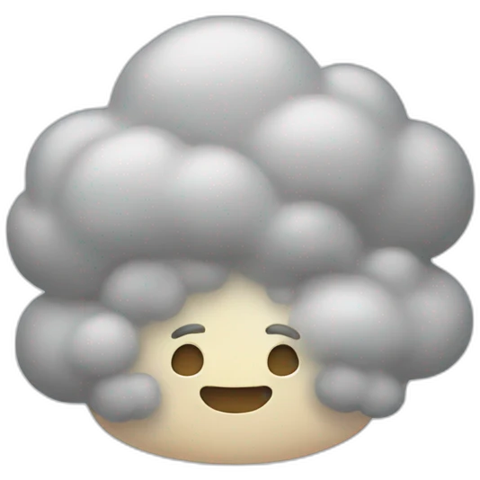 Nube emoji