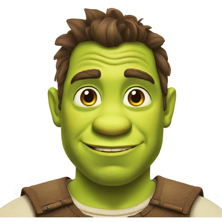 Handsome shrek emoji