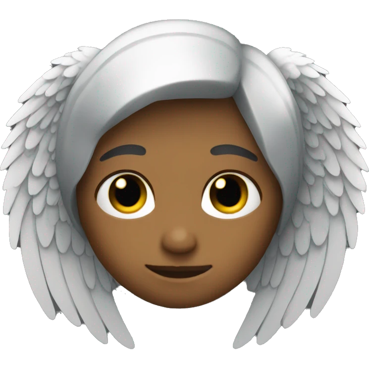 black angel wings emoji