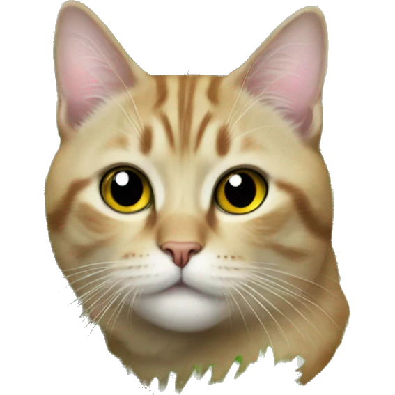 Cat on a Christmas tree emoji