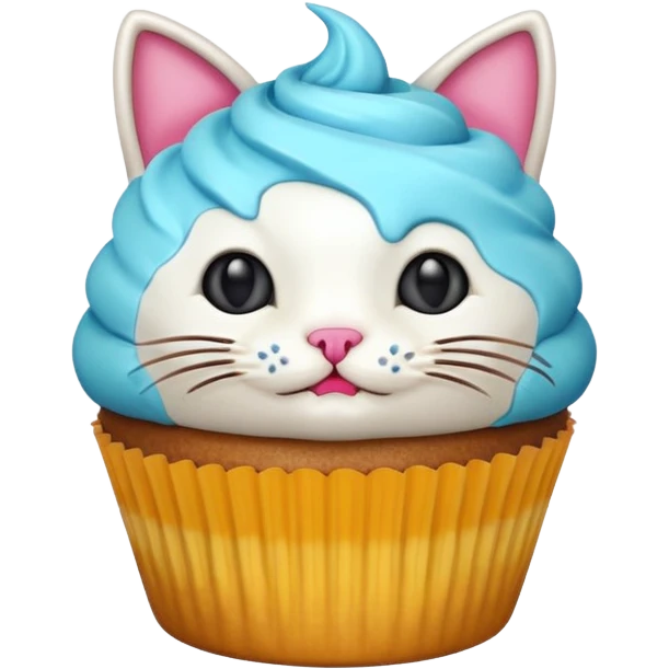 cat cupcake emoji