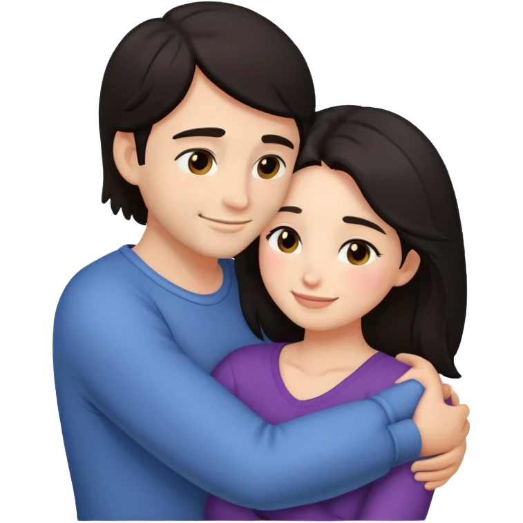intimate moment between lovers emoji