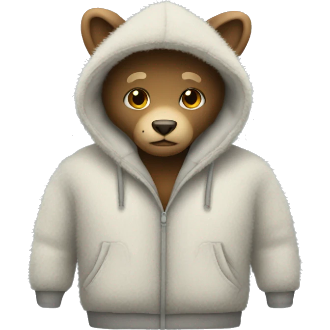 fuzzy hoodie emoji