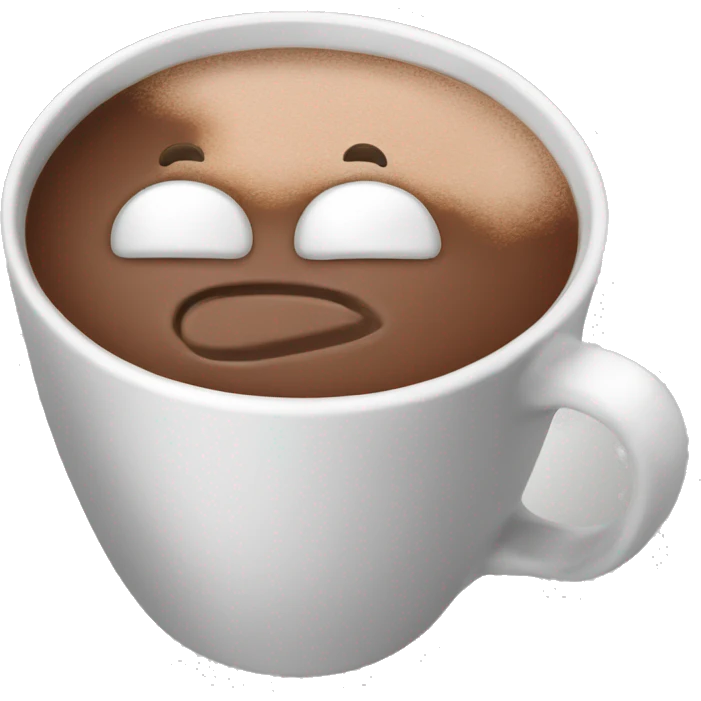 mug of hot chocolate emoji