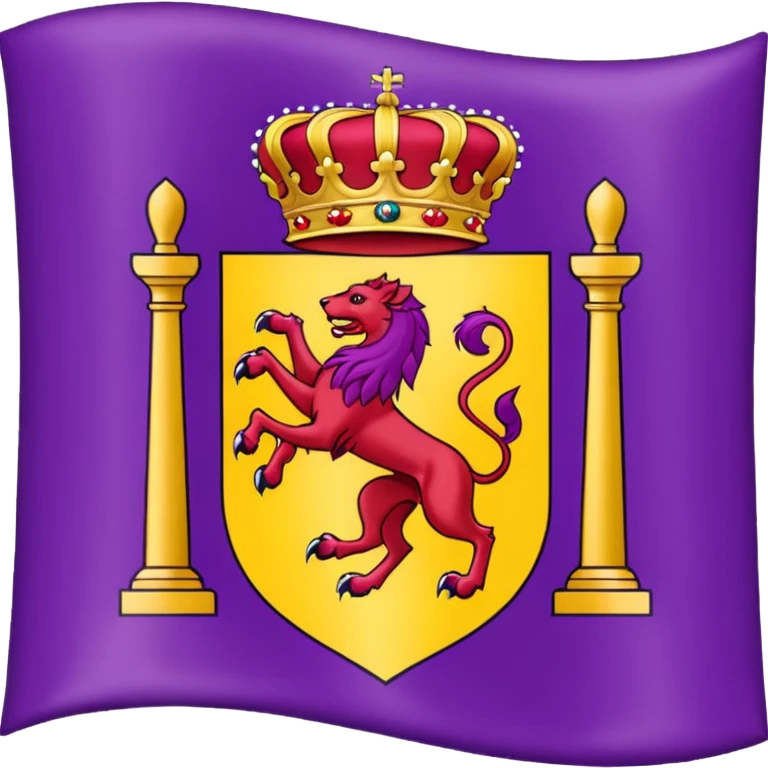 Bandera Castilla y leon españa emoji