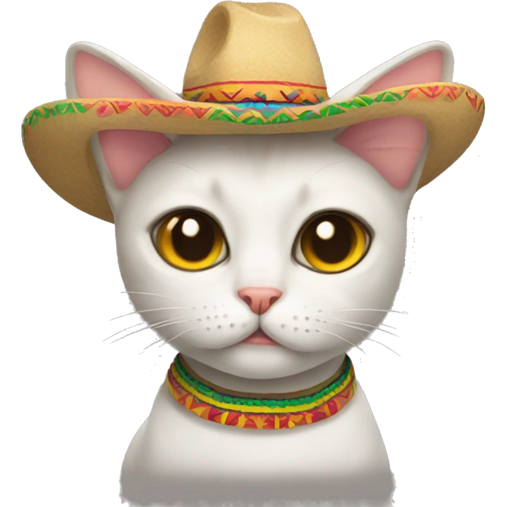 Mexican cat emoji