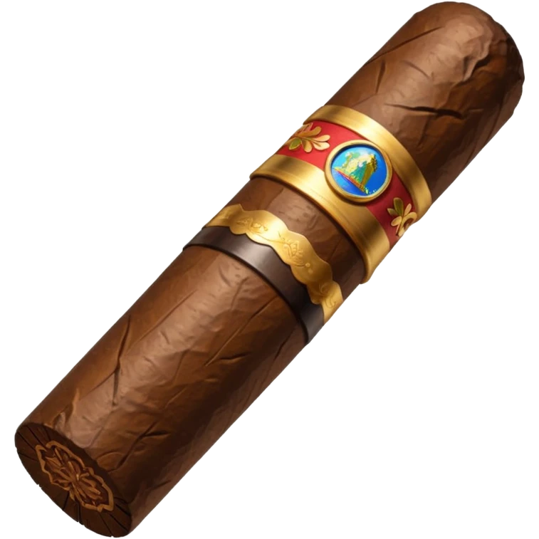 a large maduro cigar emoji