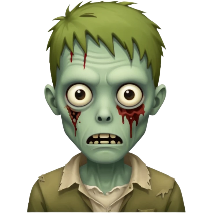 skinny zombie emoji
