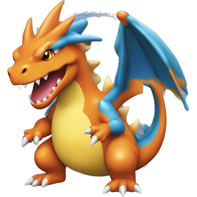 Reverse holo charzard Pokémon card emoji