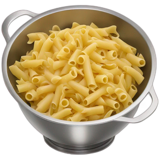 pasta in a colander emoji