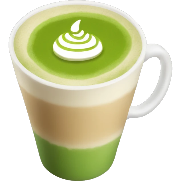 Matcha latte emoji