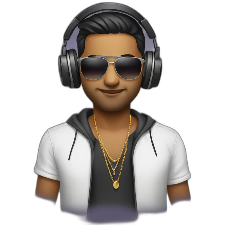 Indian dj emoji
