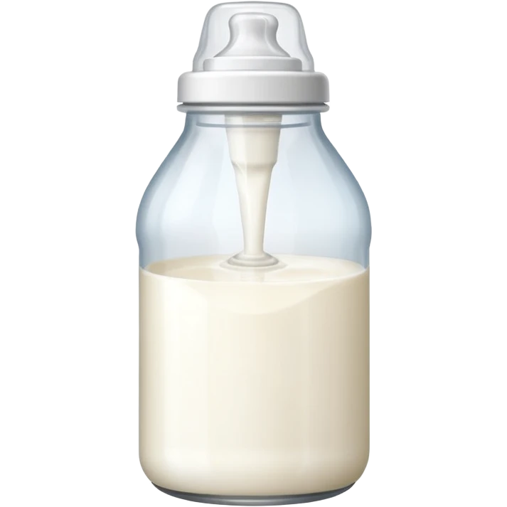 feeding bottle milk inside  emoji