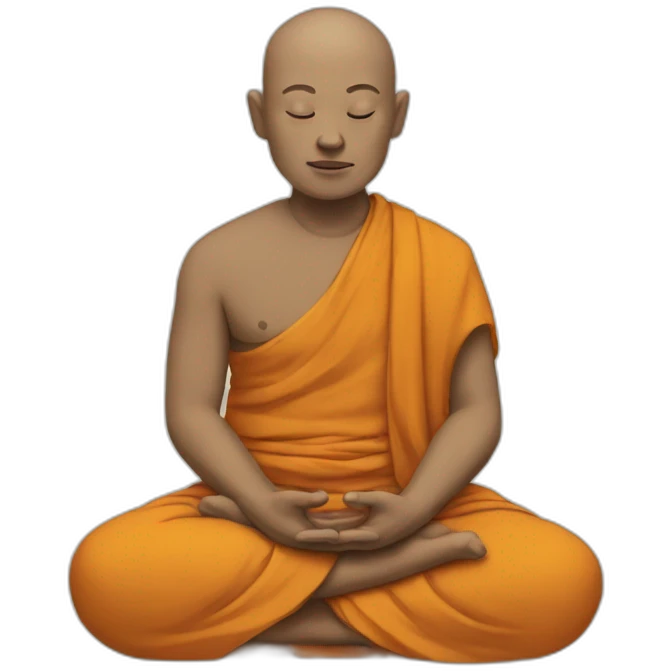 Meditatingmonk emoji