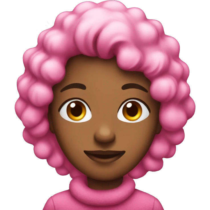 a christmas with pink  emoji