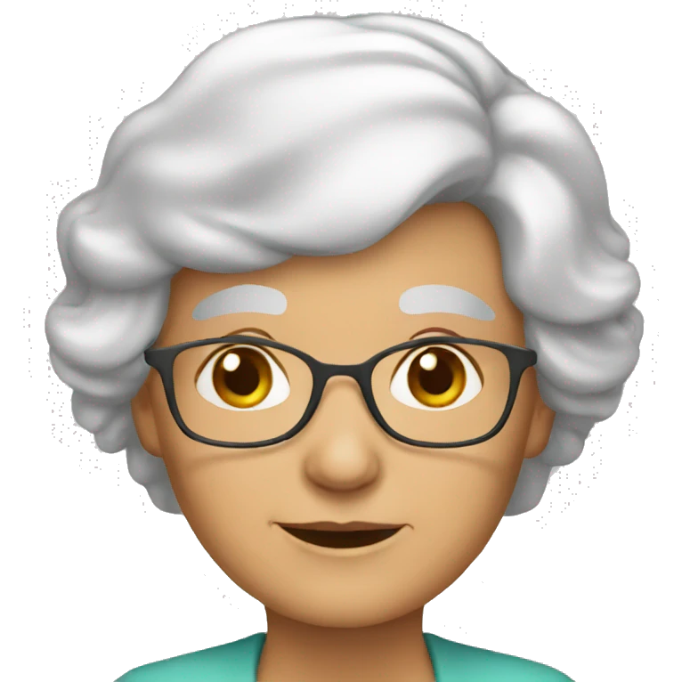 Old lady emoji