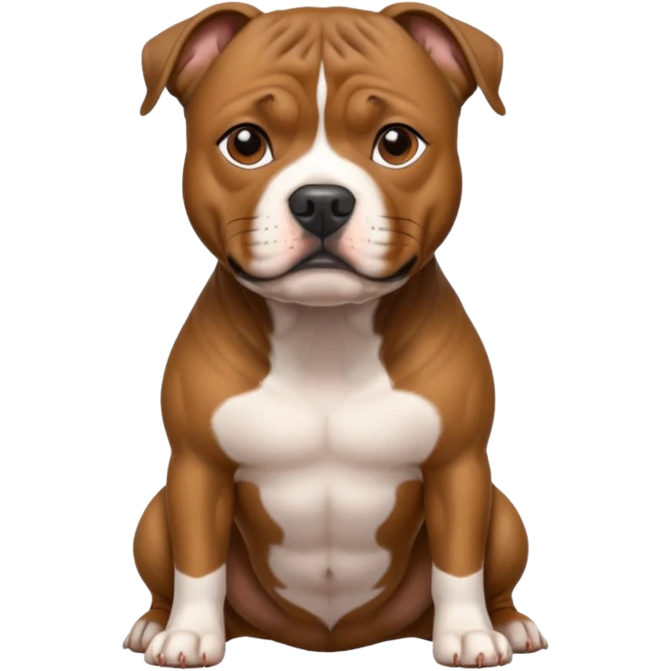 brindle staffordshire bull terrier emoji
