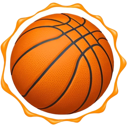 Bouncing basketball  emoji