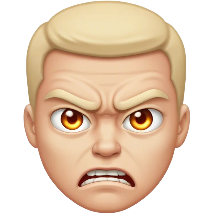 Mad and lying  emoji