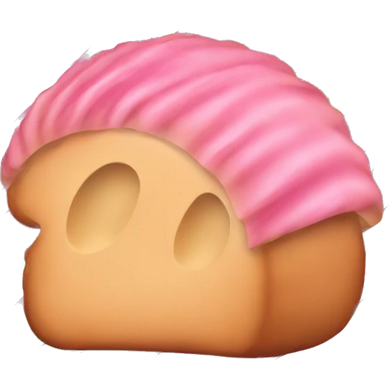 Mexican Pink Concha Bread  emoji