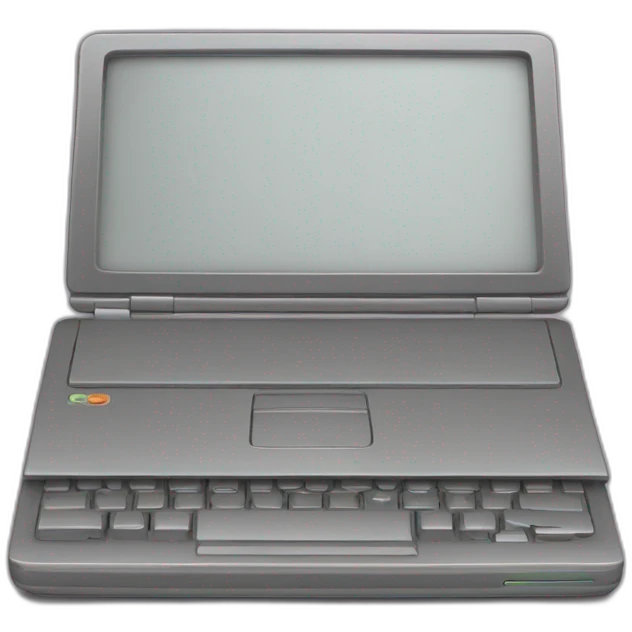 oldschool laptop emoji
