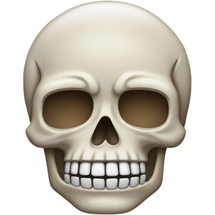 Stressed out skull emoji emoji