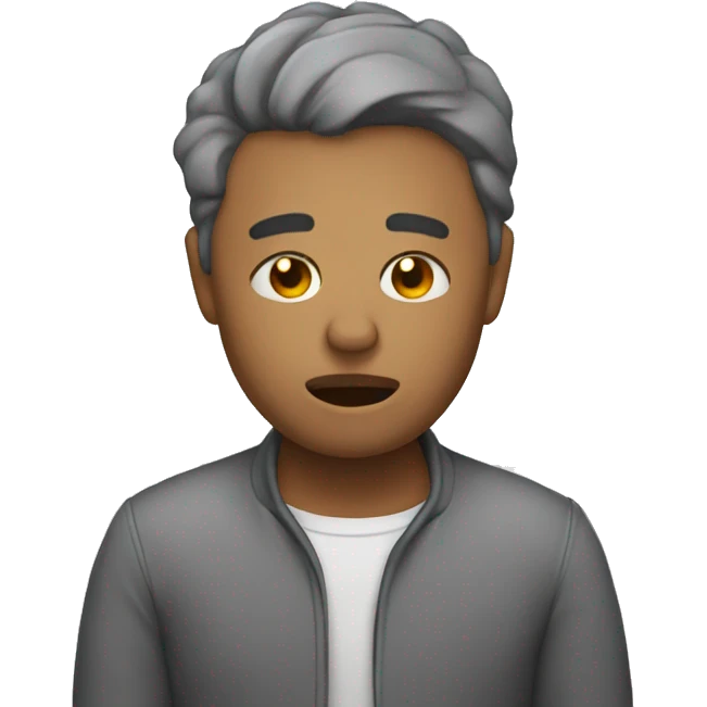 too tired to care emoji
