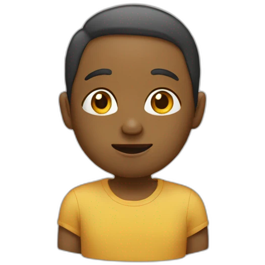 Humains qui sembrassent emoji