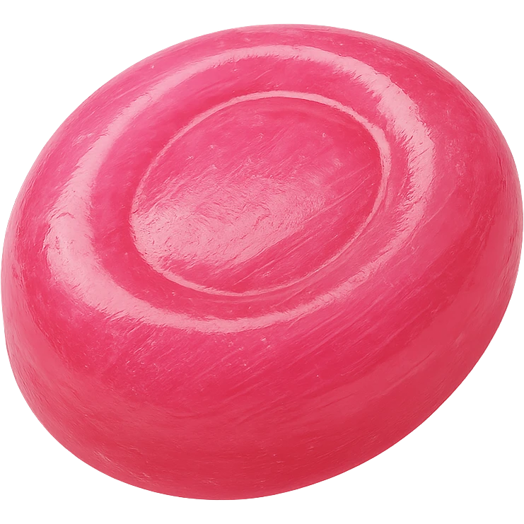 pink candy, no background emoji