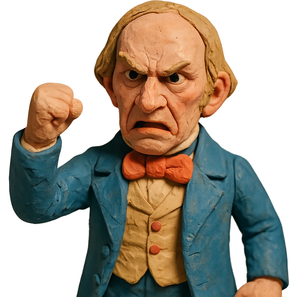 Henry Clay, 19th-century American statesman, angry emoji