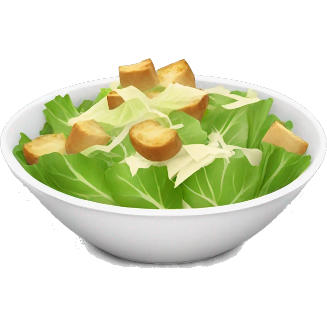 caesar salad in a bowl emoji