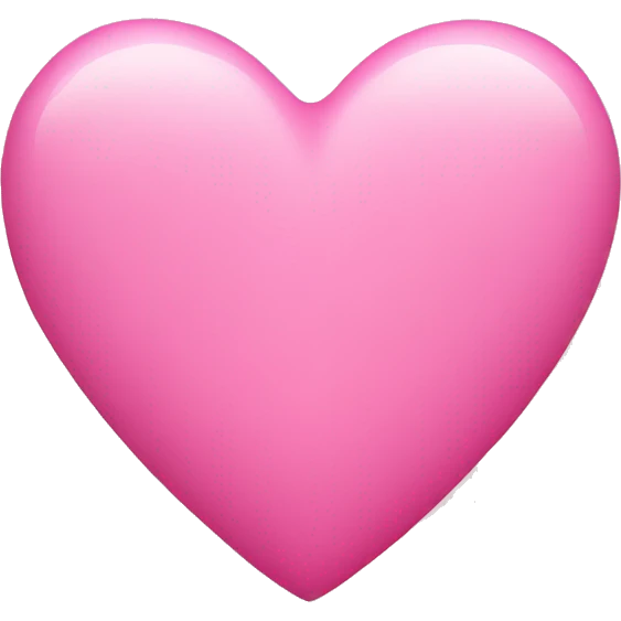 Pink heart emoji