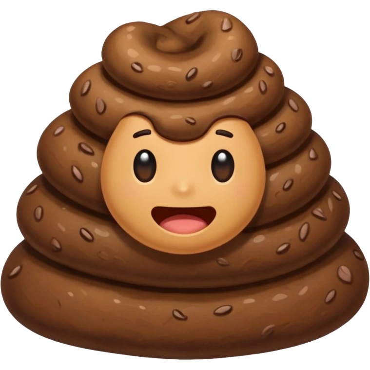 Some calm poop emoji