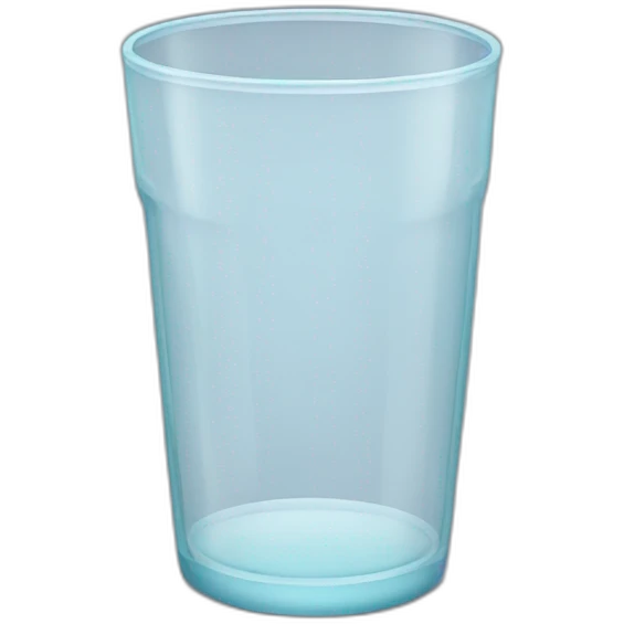 Glass cup emoji