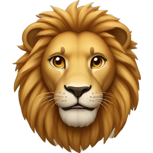 Lion emoji